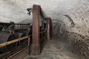Marksburg — Gotischer Saalbau — Weinkeller