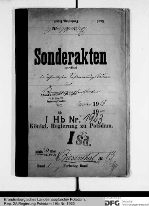 Öffentliche Versammlungsräume und Kinos in Biesenthal