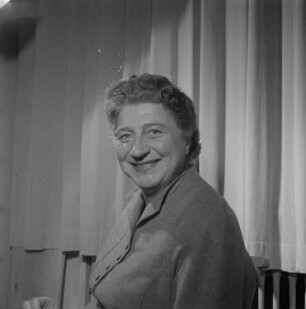 Porträt der Kammersängerin Margarete Klose : Porträt von Margarete Klose