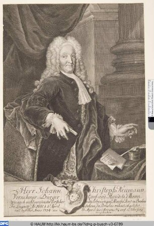 Johann Christoph Neumann, Kaufmann
