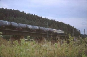 Treuchtlingen Lok Baureihe 151 Gdg-Kesselwagenzug