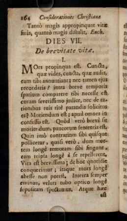 164-184, Dies VII. - Dies XI.
