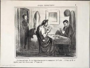 - Je viens prévenir le roi Agamemnon qu'on va commencer le 4e acte..... il faut qu'il se dépêche, sans cela il sera mis à l'amende.