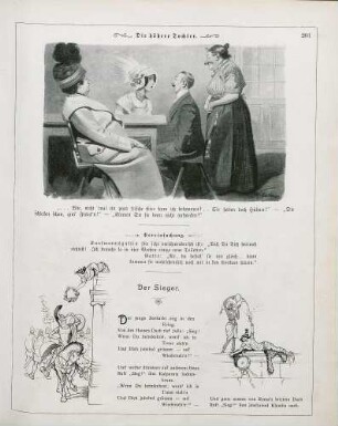 "Die höhere Tochter" "Der Sieger"