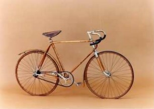 Rennrad mit Bugholzrahmen