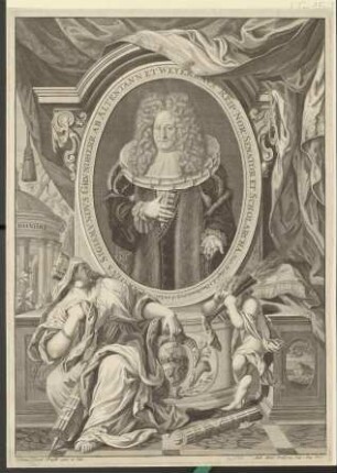 Karl Sigmund Grundherr, Ratsherr und Scholarch; geb. 7. Dezember 1646; gest. 28. Juli 1705