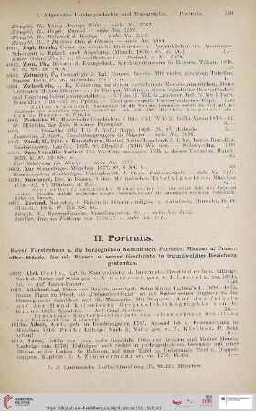 II. Portraits (Nr. 4612 - 5159b)