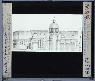 Venedig, S. Giorgio Maggiore : Schnitt