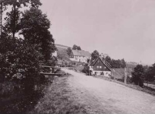 Conradsdorf, Ansicht des Ortsteiles am Roten Graben, Blick nach Westen