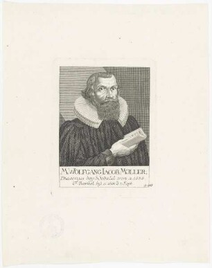 Bildnis des Wolfgang Iacob Müller