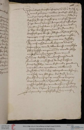 Supplikation Abt Gisbert Agricola von Alven von Gegenbach