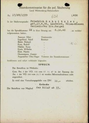 Schnitzler, Friedrich