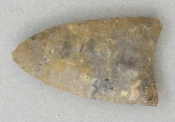 Stone arrowhead