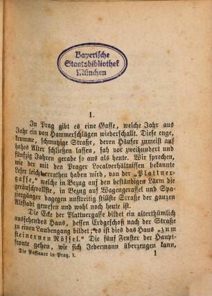 Die Passauer in Prag : historischer Roman, 1