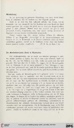 5: De Marienburgsche Kerk te Nijmegen