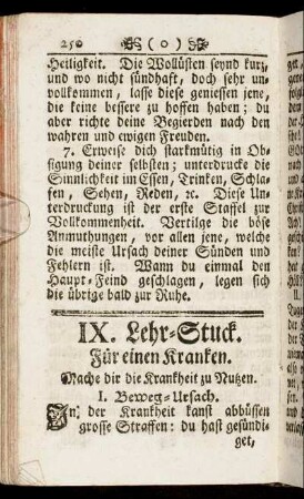 Mache Dir die Krankheit zu Nutzen. - Verlangen des Himmels.