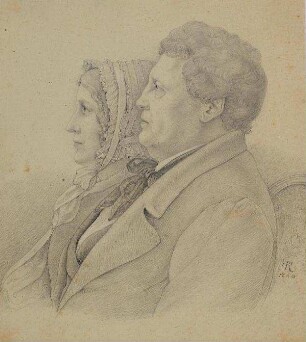 Bildnis von Franz Hegewisch (1783-1865) und Caroline Hegewisch (1786-1856)