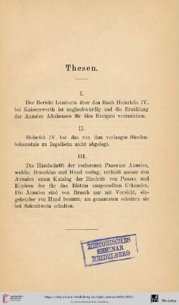 Thesen