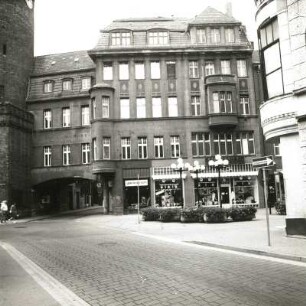 Cottbus, Spremberger Straße 20. Verwaltungs-und Geschäftsgebäude (um 1910). Straßenfront