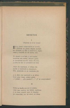 Sonetos