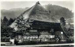 Ansicht eines Schwarzwaldhauses