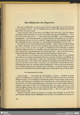Das Bildarchiv des Reporters