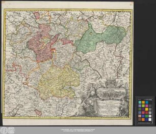 Tabula Geographica in qua Serenissimi Principis Friderici Duc. Sax. Iuliæ, Cliviæ et Montium, nec non Angariæ et Westphaliæ Principatvs Gotha, Cobvrg Et Altenburg cum omnibus eorundem Præfecturis tam in Thuringia quam Misnia et Franconia sitis ostenduntur