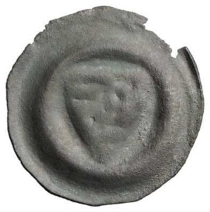 Fundmünze, Brakteat, 1266 - 1305