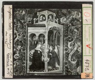 Wien, Nationalbibliothek: Cod. 1840 (Stundenbuch Nr. 17), Verkündigung, um 1425