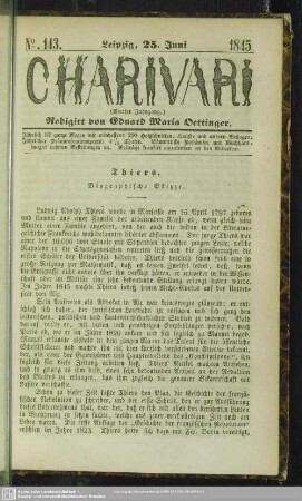 Thiers - biographische Skizze