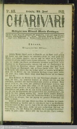 Thiers - biographische Skizze