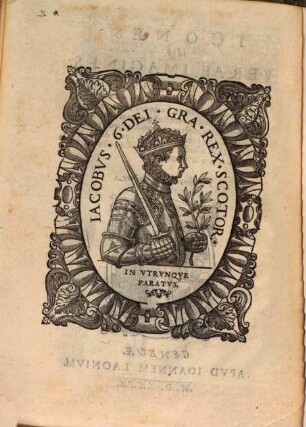 Icones, id est verae imagines virorum doctrina simul et pietate illustrium : ... quibus adiectae sunt nonnullae picturae quas emblemata vocant