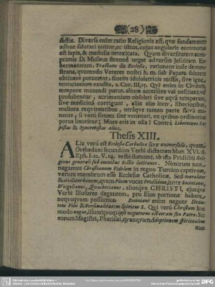 Thesis XIII.