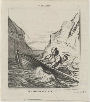 DE CHARYBDE EN SCYLLA.