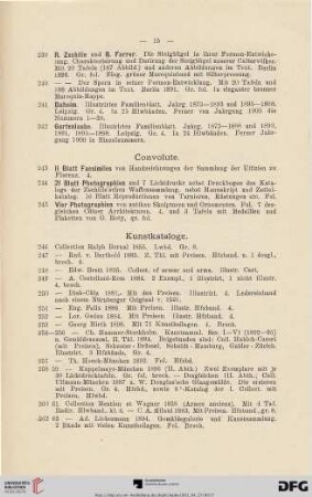 Convolute (Nr. 243-245)