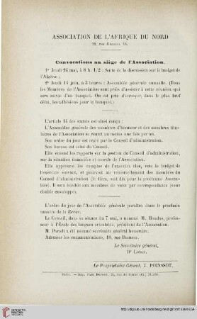 Association de l'Afrique du Nord