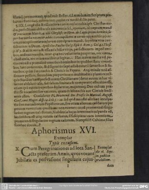 Aphorismus XVI.