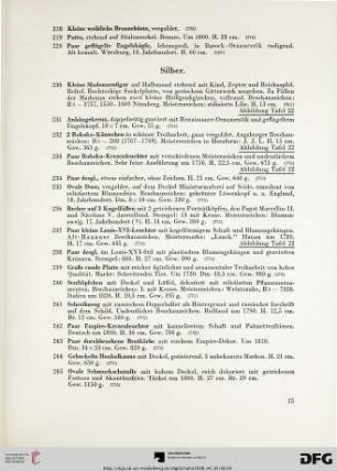 Silber (Nr. 230-265)