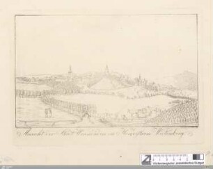 Ansicht der Stadt Winnenden im Herzogthum Wirtemberg