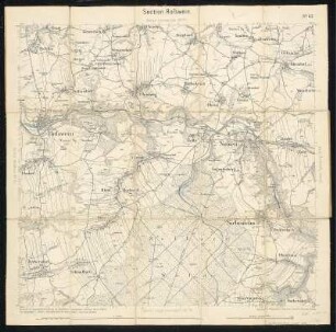Äquidistantenkarte 63 : Section Rosswein, 1874 : Section Rosswein. - 1:25000. - Leipzig: Giesecke & Devrient, 1874. - 1 Kt.
