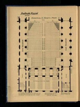 Stadthalle Kassel, Festsaal