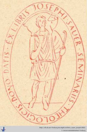 [Provenienz]: Sauer, Joseph