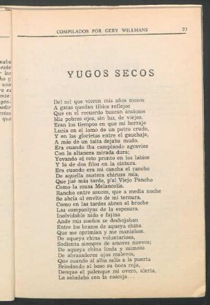 Yugos secos