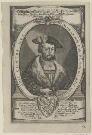 Bildnis des Wilhelm IV. von Bayern