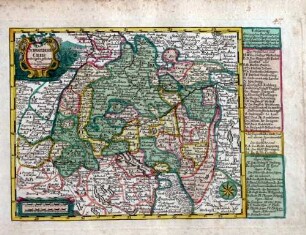 Der Schwaebische Creis ; verfertiget u. gestochen von Joh. George Schreibern in Leipzig