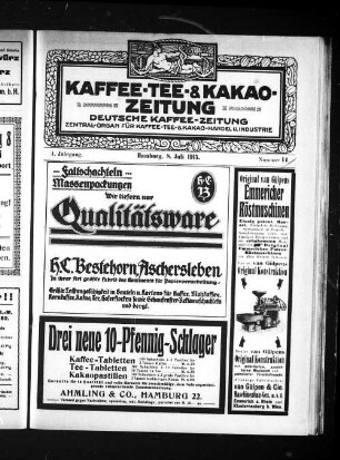 Nummer 14. 8. Juli 1915
