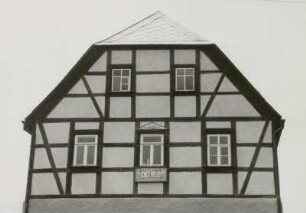 Luchau, Dreiseithof, Wohnstallhaus 1833
