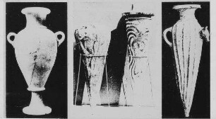 Vasen aus Minet-El-Beida (Ugarit). [wohl Ras esch-schamra]