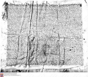 Ehevertrag zwischen Philipp Wambold v. Umstadt und Felicitas Freiin v. Leiningen