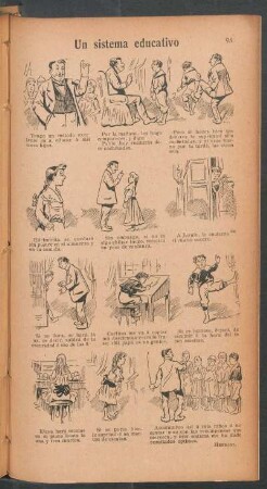 Un sistema educativo - [Cómic]